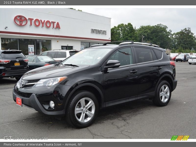 Black / Black 2013 Toyota RAV4 XLE AWD