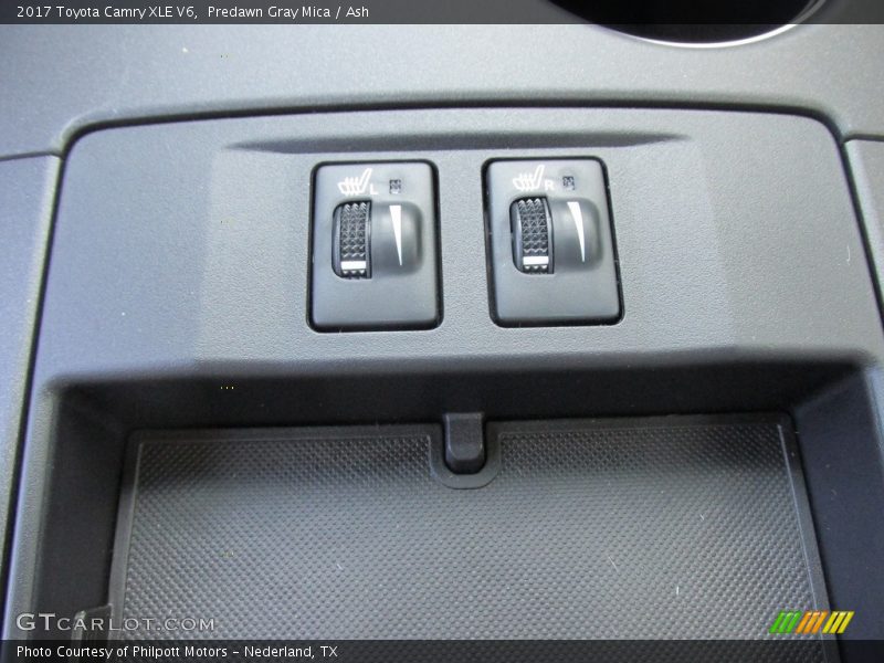 Predawn Gray Mica / Ash 2017 Toyota Camry XLE V6