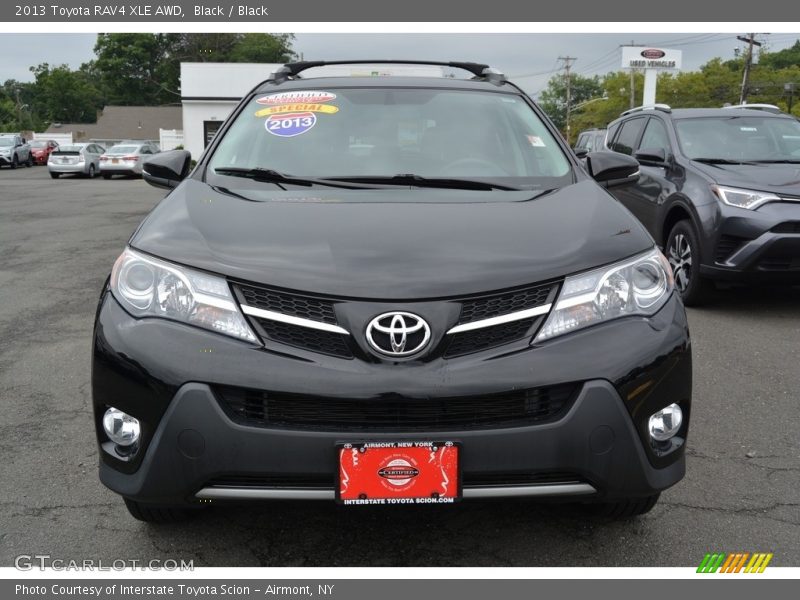 Black / Black 2013 Toyota RAV4 XLE AWD