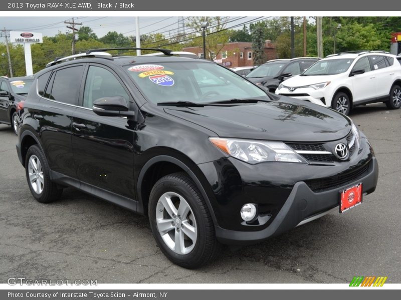 Black / Black 2013 Toyota RAV4 XLE AWD