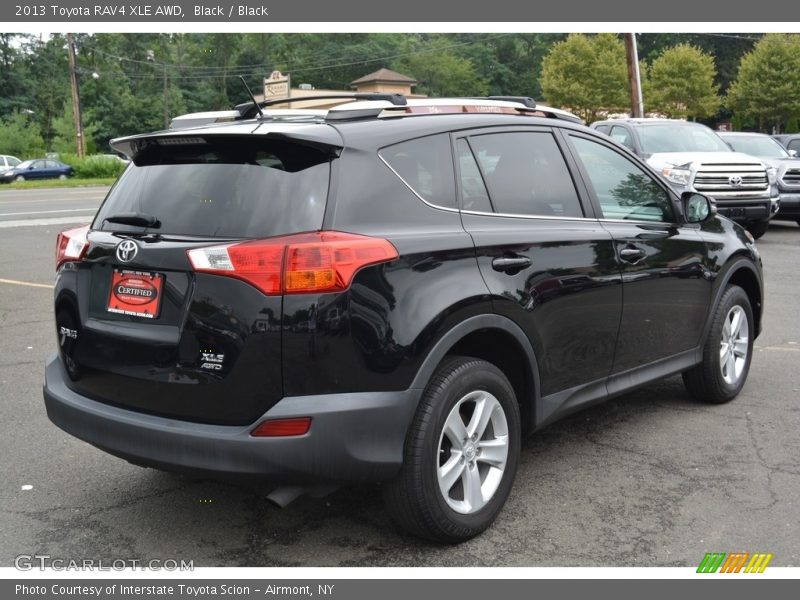 Black / Black 2013 Toyota RAV4 XLE AWD