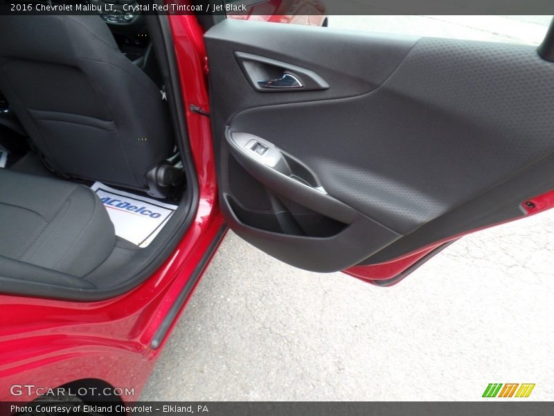 Crystal Red Tintcoat / Jet Black 2016 Chevrolet Malibu LT