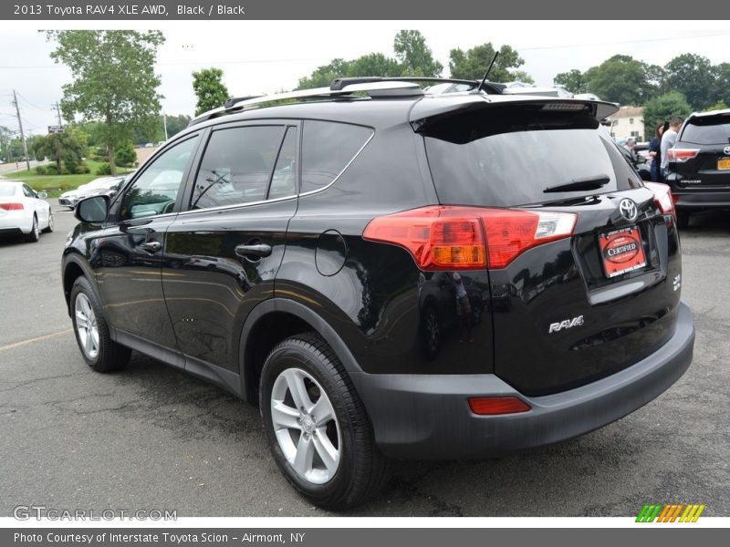 Black / Black 2013 Toyota RAV4 XLE AWD