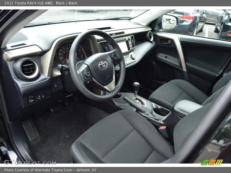 Black / Black 2013 Toyota RAV4 XLE AWD
