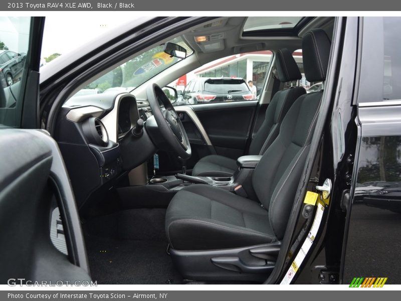 Black / Black 2013 Toyota RAV4 XLE AWD