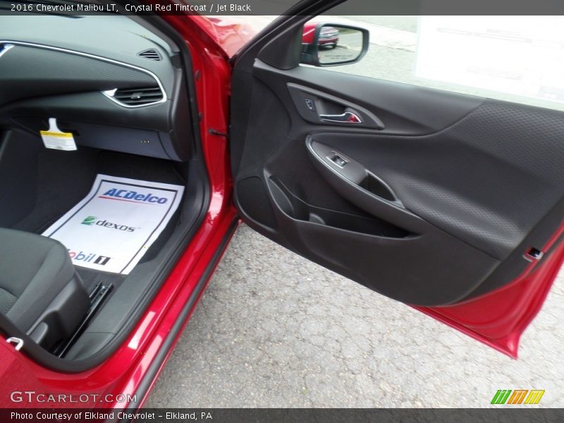 Crystal Red Tintcoat / Jet Black 2016 Chevrolet Malibu LT