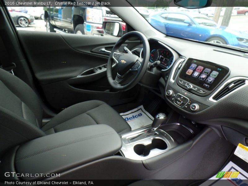 Crystal Red Tintcoat / Jet Black 2016 Chevrolet Malibu LT