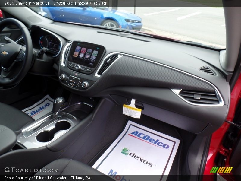 Crystal Red Tintcoat / Jet Black 2016 Chevrolet Malibu LT