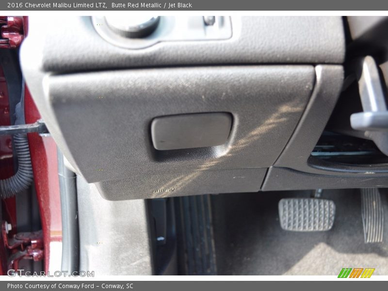 Butte Red Metallic / Jet Black 2016 Chevrolet Malibu Limited LTZ