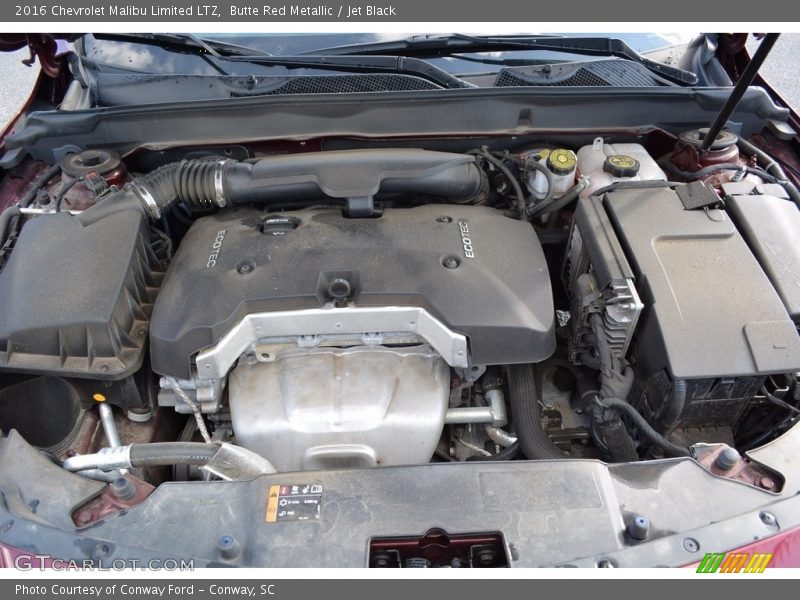 Butte Red Metallic / Jet Black 2016 Chevrolet Malibu Limited LTZ