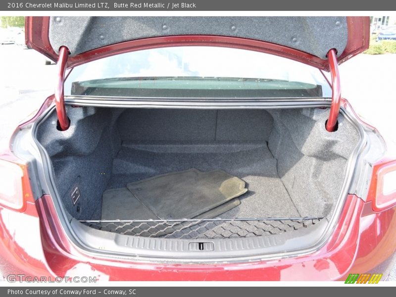 Butte Red Metallic / Jet Black 2016 Chevrolet Malibu Limited LTZ