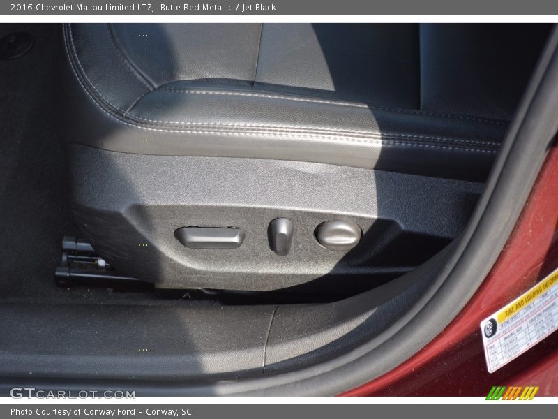 Butte Red Metallic / Jet Black 2016 Chevrolet Malibu Limited LTZ