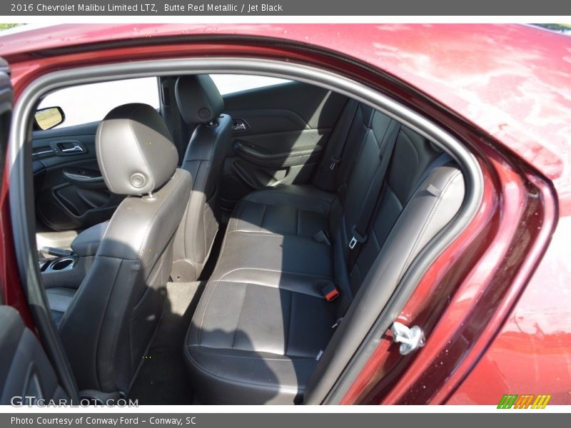 Butte Red Metallic / Jet Black 2016 Chevrolet Malibu Limited LTZ