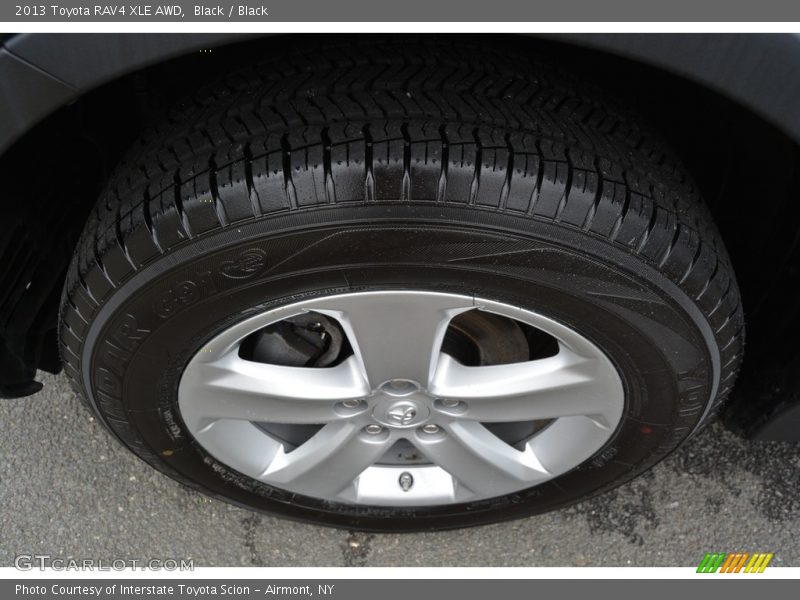 Black / Black 2013 Toyota RAV4 XLE AWD