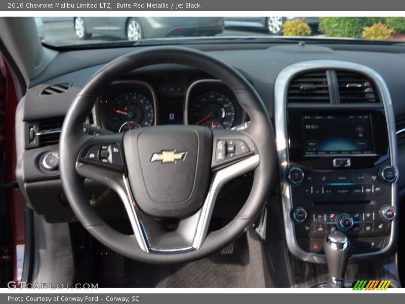 Butte Red Metallic / Jet Black 2016 Chevrolet Malibu Limited LTZ