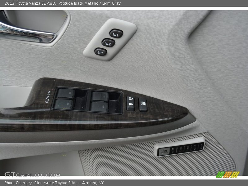 Attitude Black Metallic / Light Gray 2013 Toyota Venza LE AWD