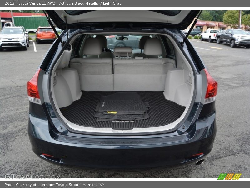 Attitude Black Metallic / Light Gray 2013 Toyota Venza LE AWD