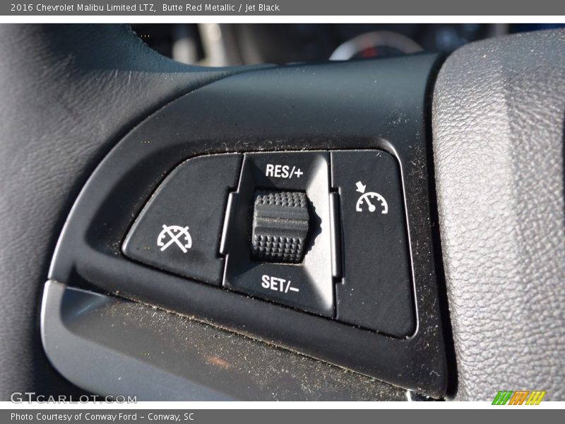 Butte Red Metallic / Jet Black 2016 Chevrolet Malibu Limited LTZ