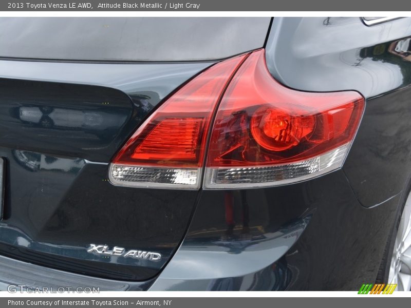 Attitude Black Metallic / Light Gray 2013 Toyota Venza LE AWD