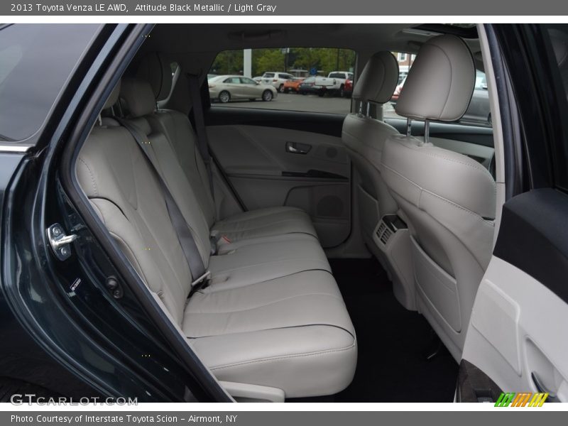 Attitude Black Metallic / Light Gray 2013 Toyota Venza LE AWD