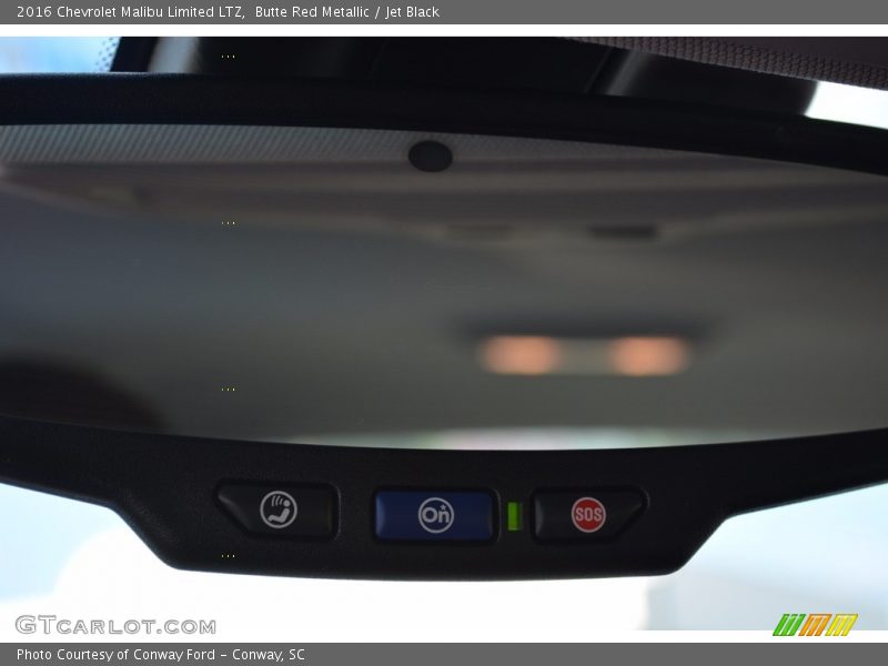 Butte Red Metallic / Jet Black 2016 Chevrolet Malibu Limited LTZ