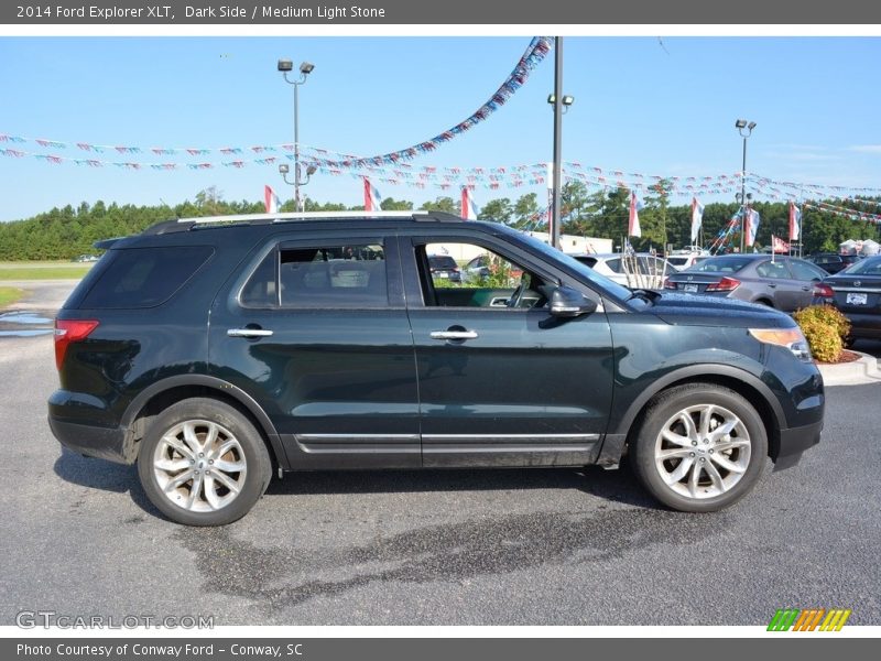 Dark Side / Medium Light Stone 2014 Ford Explorer XLT