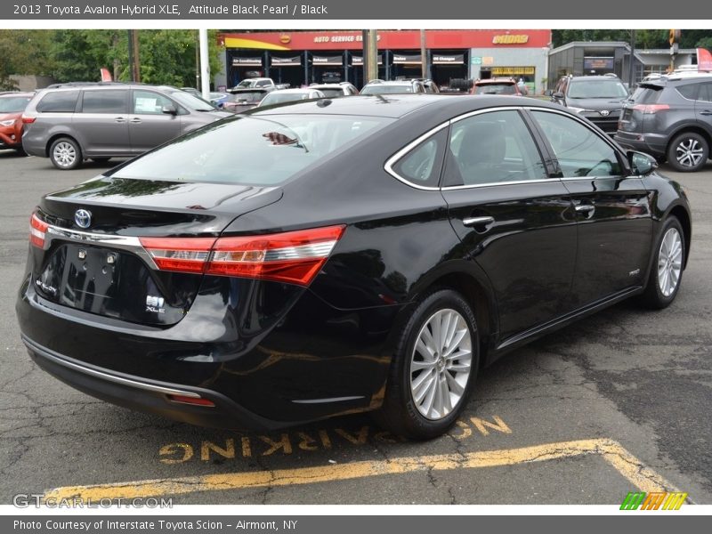 Attitude Black Pearl / Black 2013 Toyota Avalon Hybrid XLE