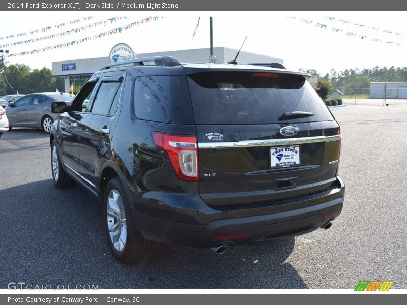 Dark Side / Medium Light Stone 2014 Ford Explorer XLT