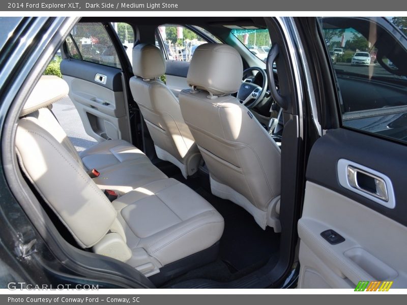 Dark Side / Medium Light Stone 2014 Ford Explorer XLT