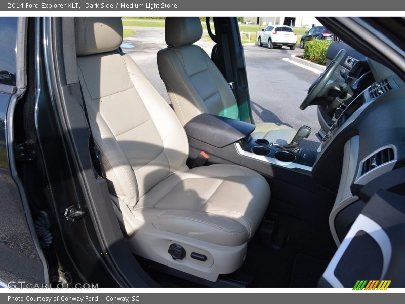 Dark Side / Medium Light Stone 2014 Ford Explorer XLT