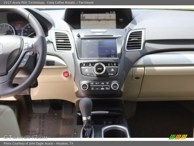Kona Coffee Metallic / Parchment 2017 Acura RDX Technology