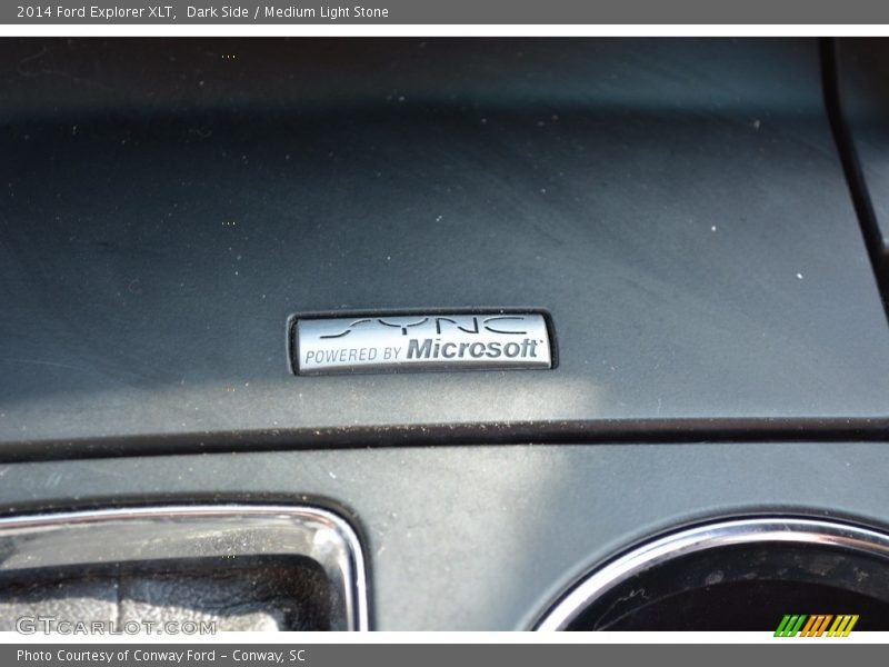 Dark Side / Medium Light Stone 2014 Ford Explorer XLT