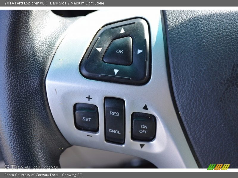 Dark Side / Medium Light Stone 2014 Ford Explorer XLT