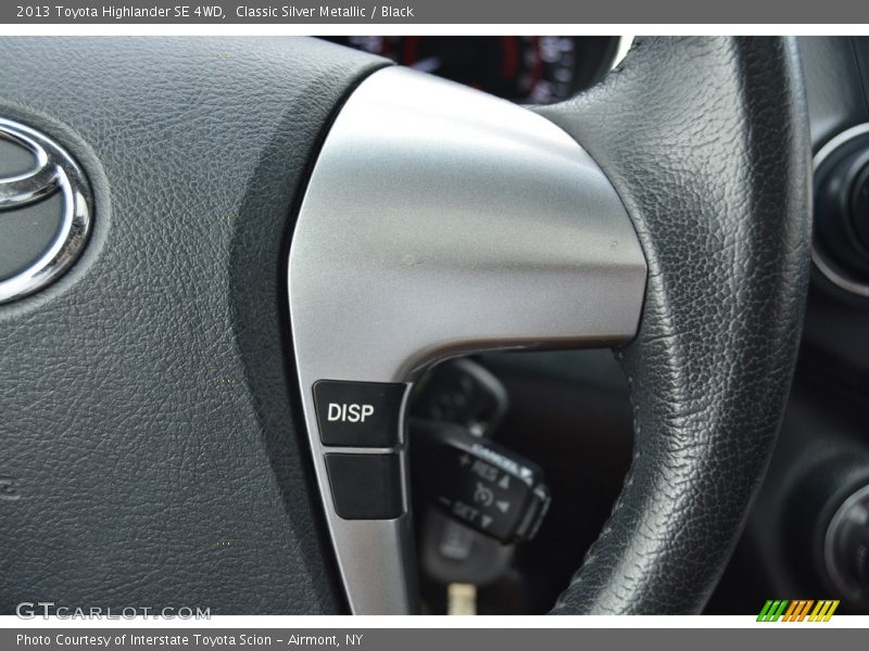 Classic Silver Metallic / Black 2013 Toyota Highlander SE 4WD