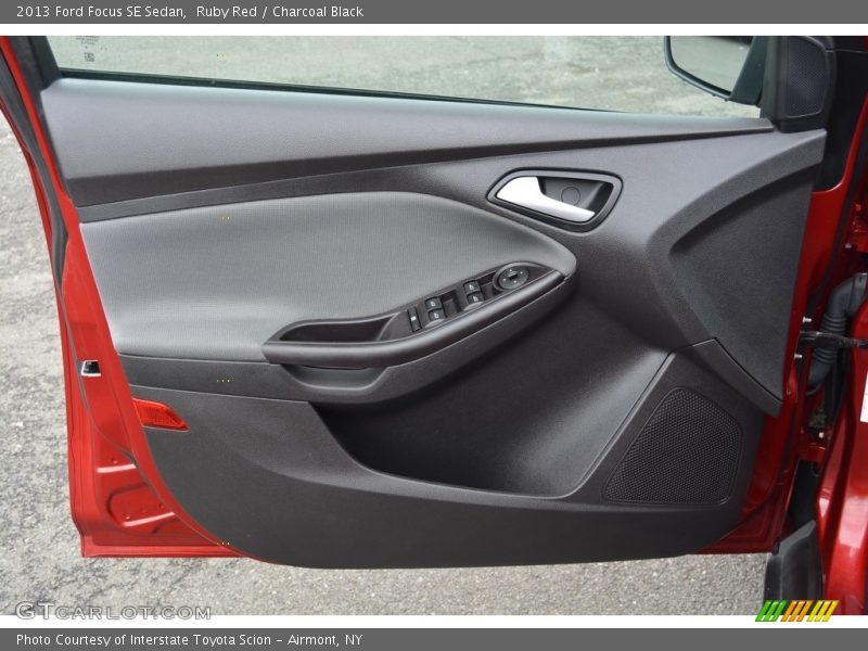 Ruby Red / Charcoal Black 2013 Ford Focus SE Sedan