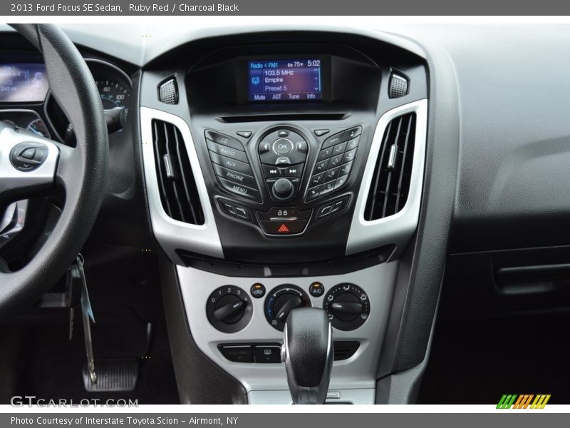 Ruby Red / Charcoal Black 2013 Ford Focus SE Sedan