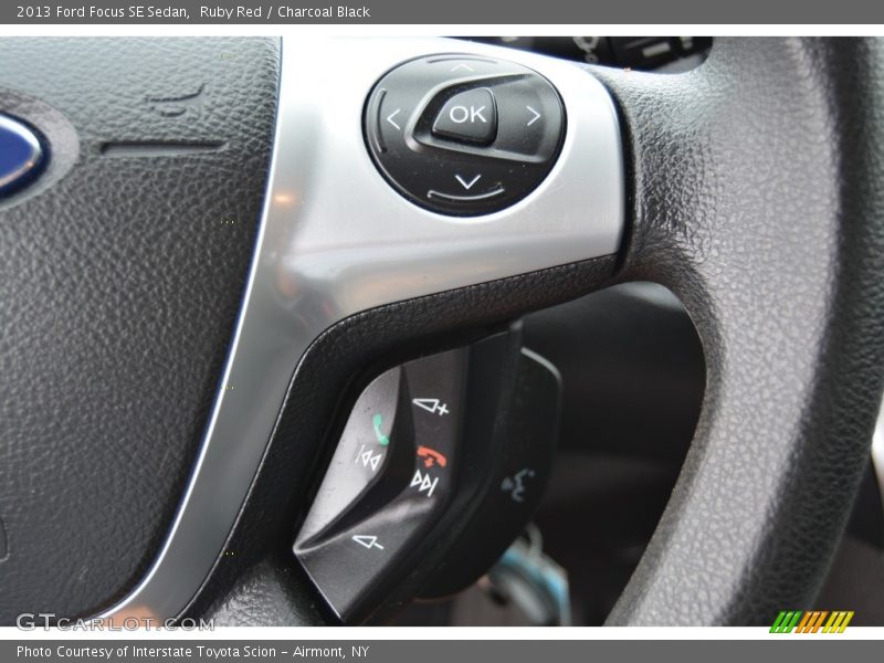 Ruby Red / Charcoal Black 2013 Ford Focus SE Sedan