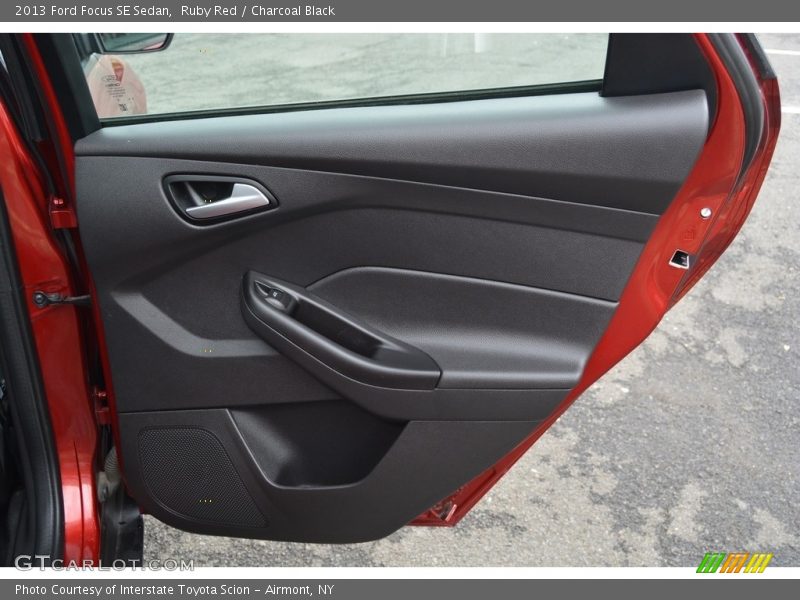 Ruby Red / Charcoal Black 2013 Ford Focus SE Sedan