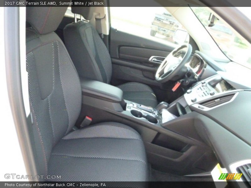 Summit White / Jet Black 2017 GMC Terrain SLE AWD
