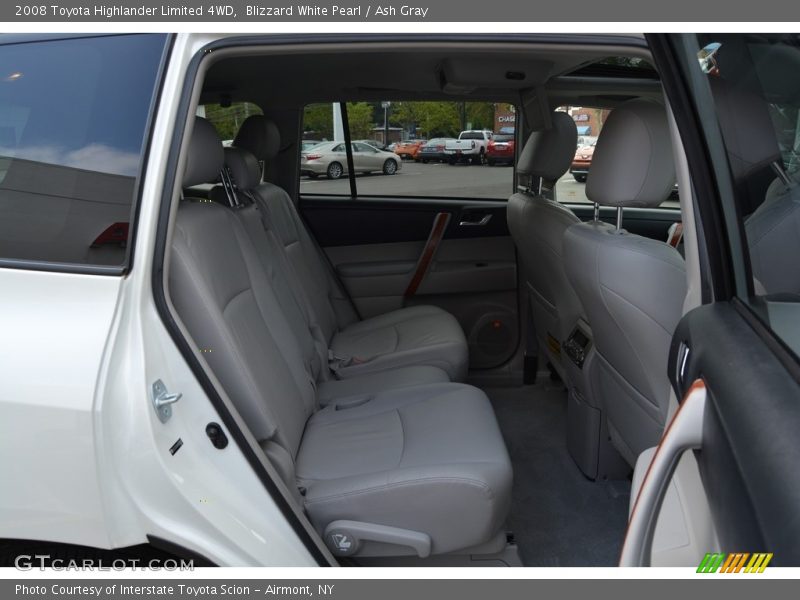 Blizzard White Pearl / Ash Gray 2008 Toyota Highlander Limited 4WD