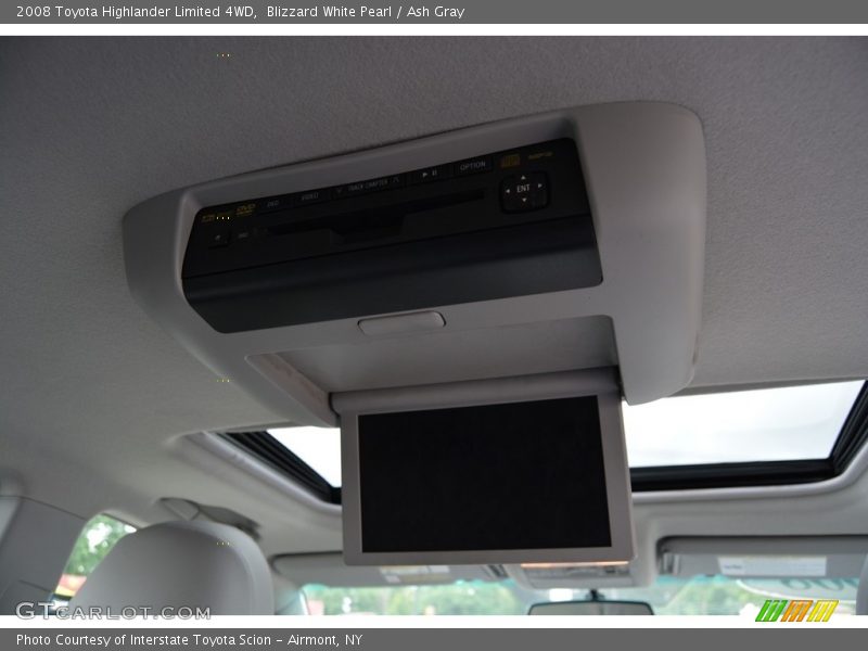 Blizzard White Pearl / Ash Gray 2008 Toyota Highlander Limited 4WD