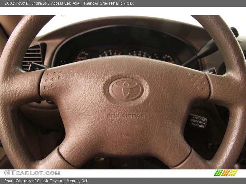 Thunder Gray Metallic / Oak 2002 Toyota Tundra SR5 Access Cab 4x4