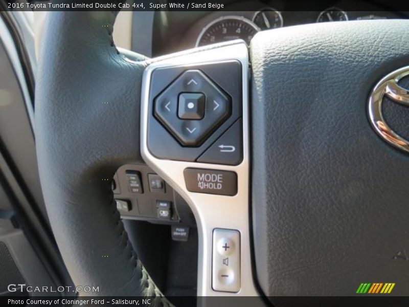 Super White / Sand Beige 2016 Toyota Tundra Limited Double Cab 4x4