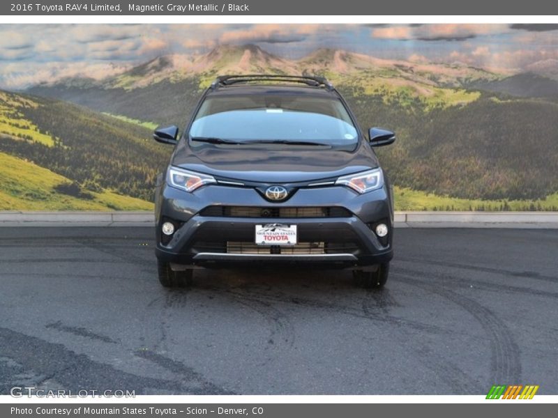 Magnetic Gray Metallic / Black 2016 Toyota RAV4 Limited