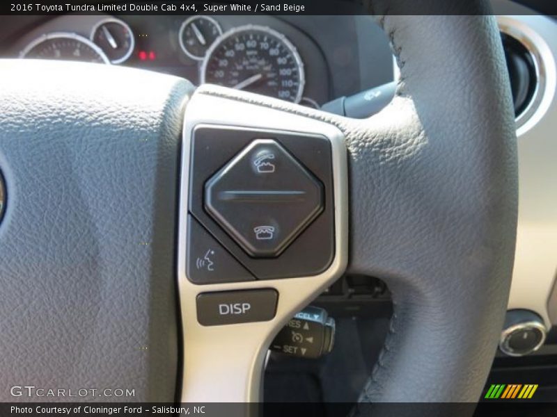 Super White / Sand Beige 2016 Toyota Tundra Limited Double Cab 4x4