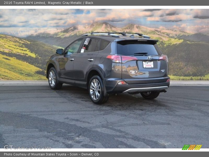 Magnetic Gray Metallic / Black 2016 Toyota RAV4 Limited