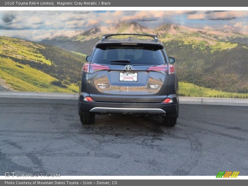 Magnetic Gray Metallic / Black 2016 Toyota RAV4 Limited