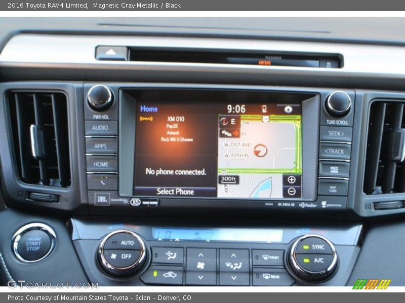 Magnetic Gray Metallic / Black 2016 Toyota RAV4 Limited