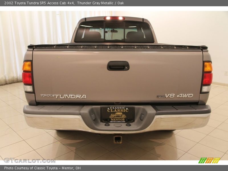 Thunder Gray Metallic / Oak 2002 Toyota Tundra SR5 Access Cab 4x4