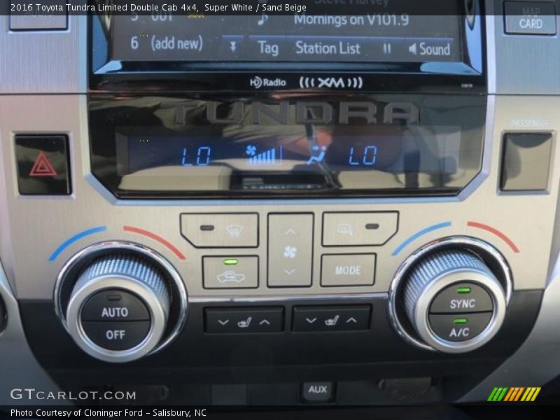 Super White / Sand Beige 2016 Toyota Tundra Limited Double Cab 4x4